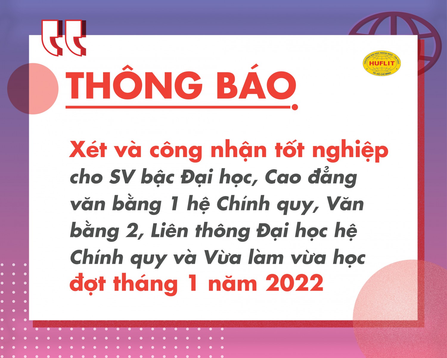 14.1.2022 tb xet va cong nhan tot nghiep cho sv