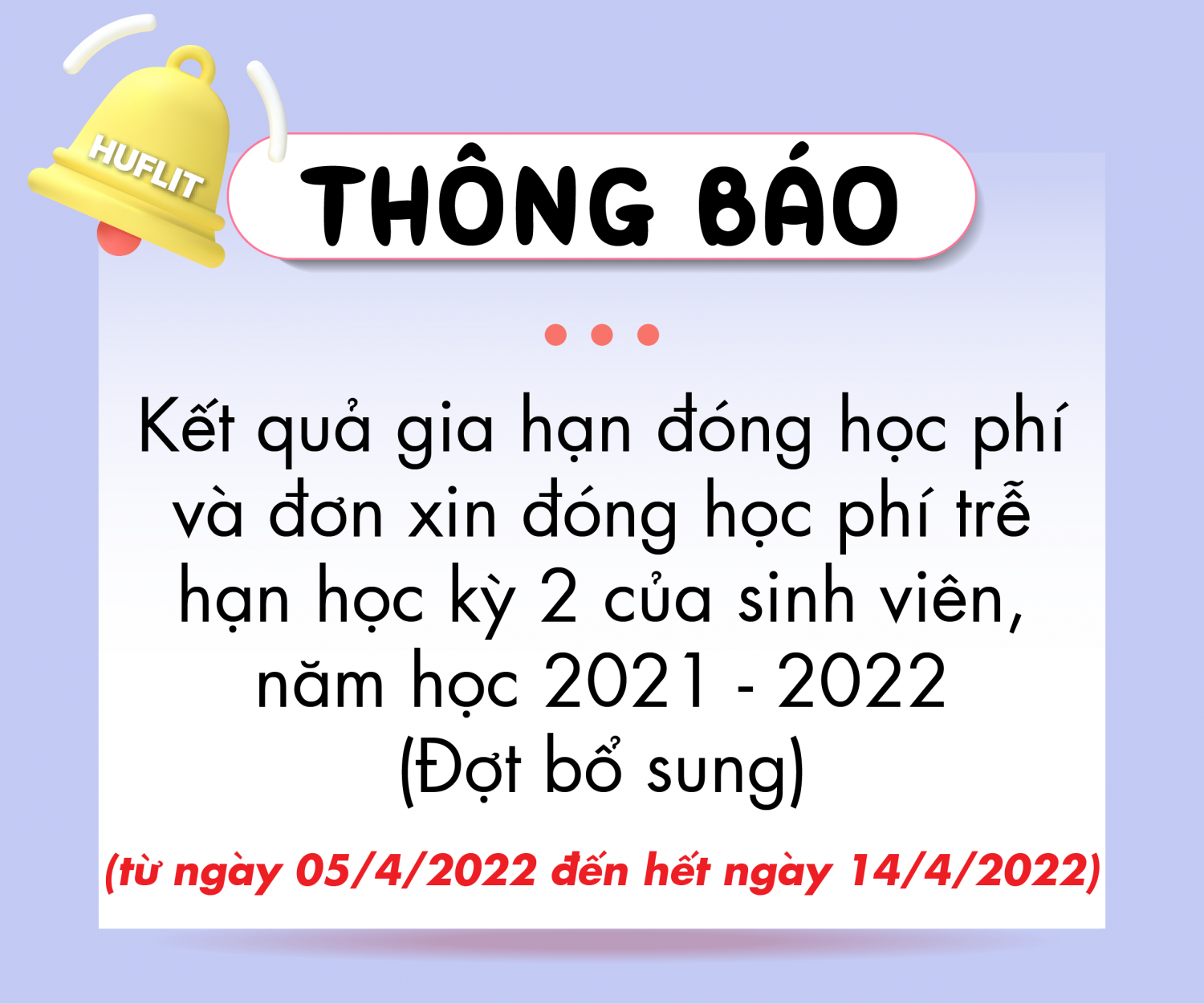 18.4.2022 ket qua gia han dong hoc phi
