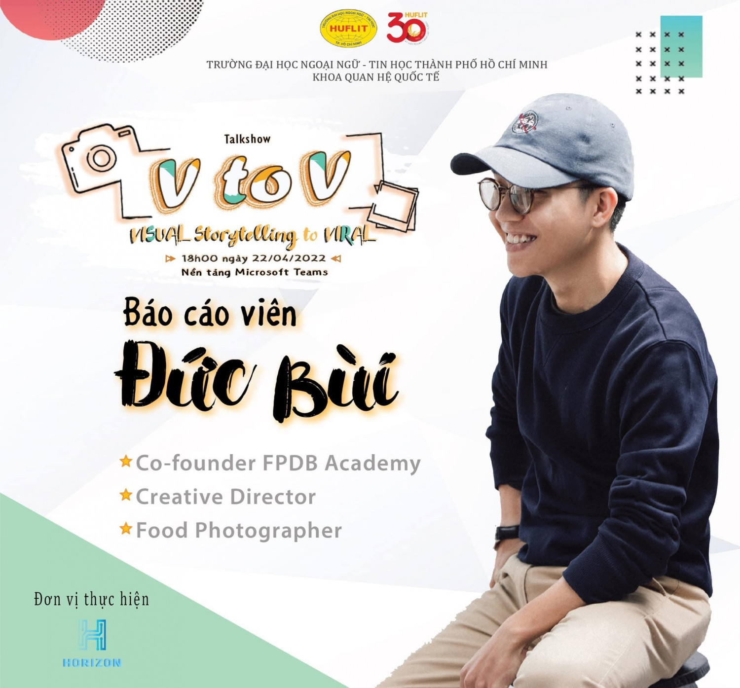 17-Sinh viên khoa quan hệ quốc tế tổ chức cuộc trò chuyện với chuyên gia chủ đề visual storytelling