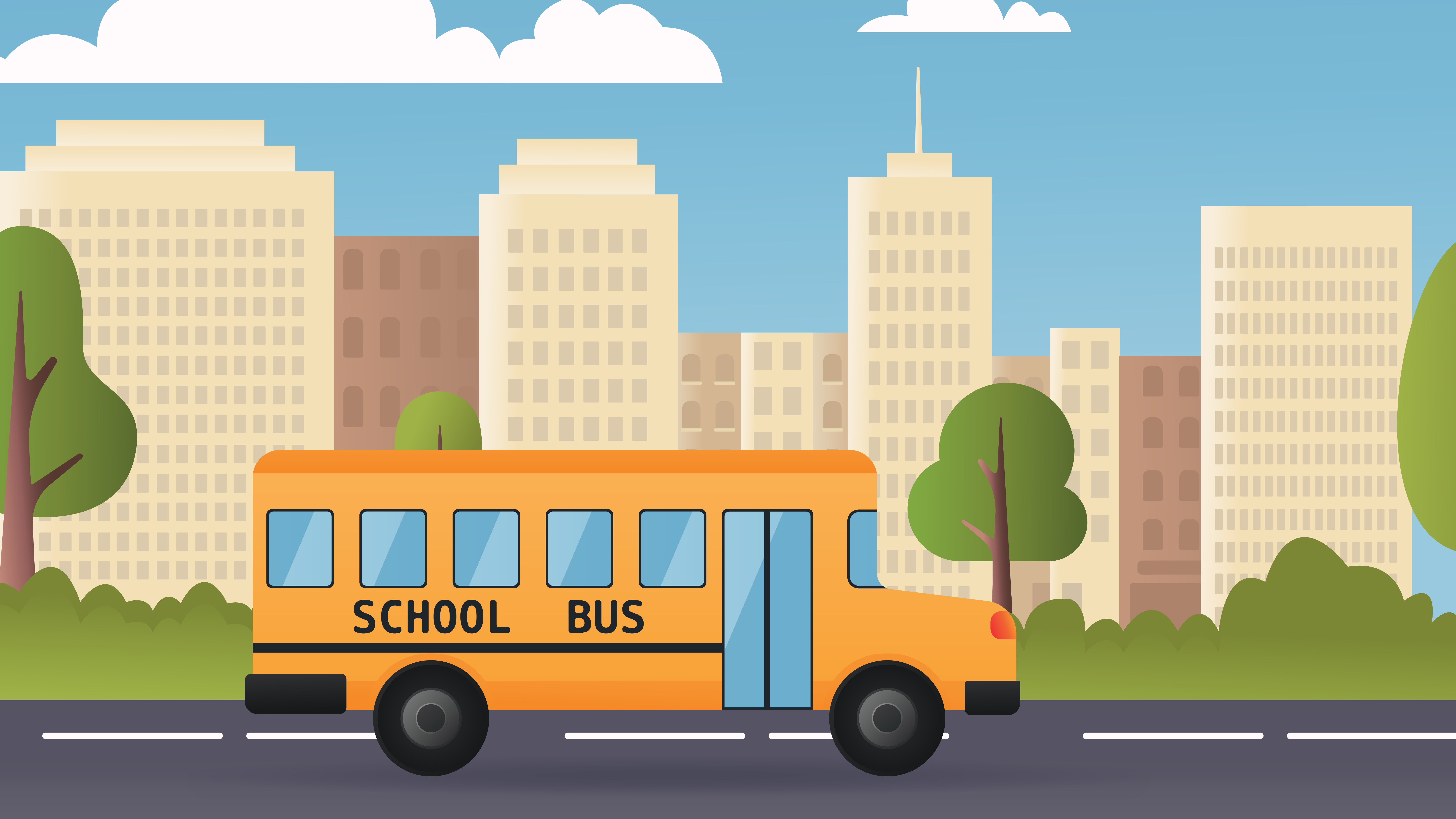 xe bus trường