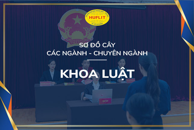 Sơ đồ cây các ngành, chuyên ngành khoa Luật