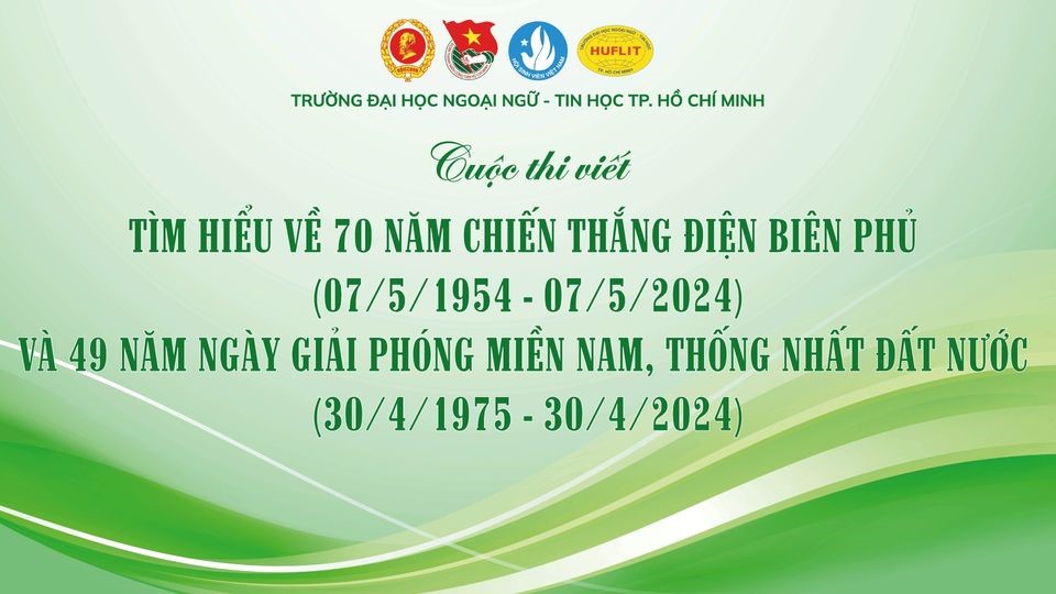 Đa dạng các hoạt động giáo dục truyền thống cho đoàn viên, thanh niên HUFLIT trong những ngày tháng 4, tháng 5 lịch sử
