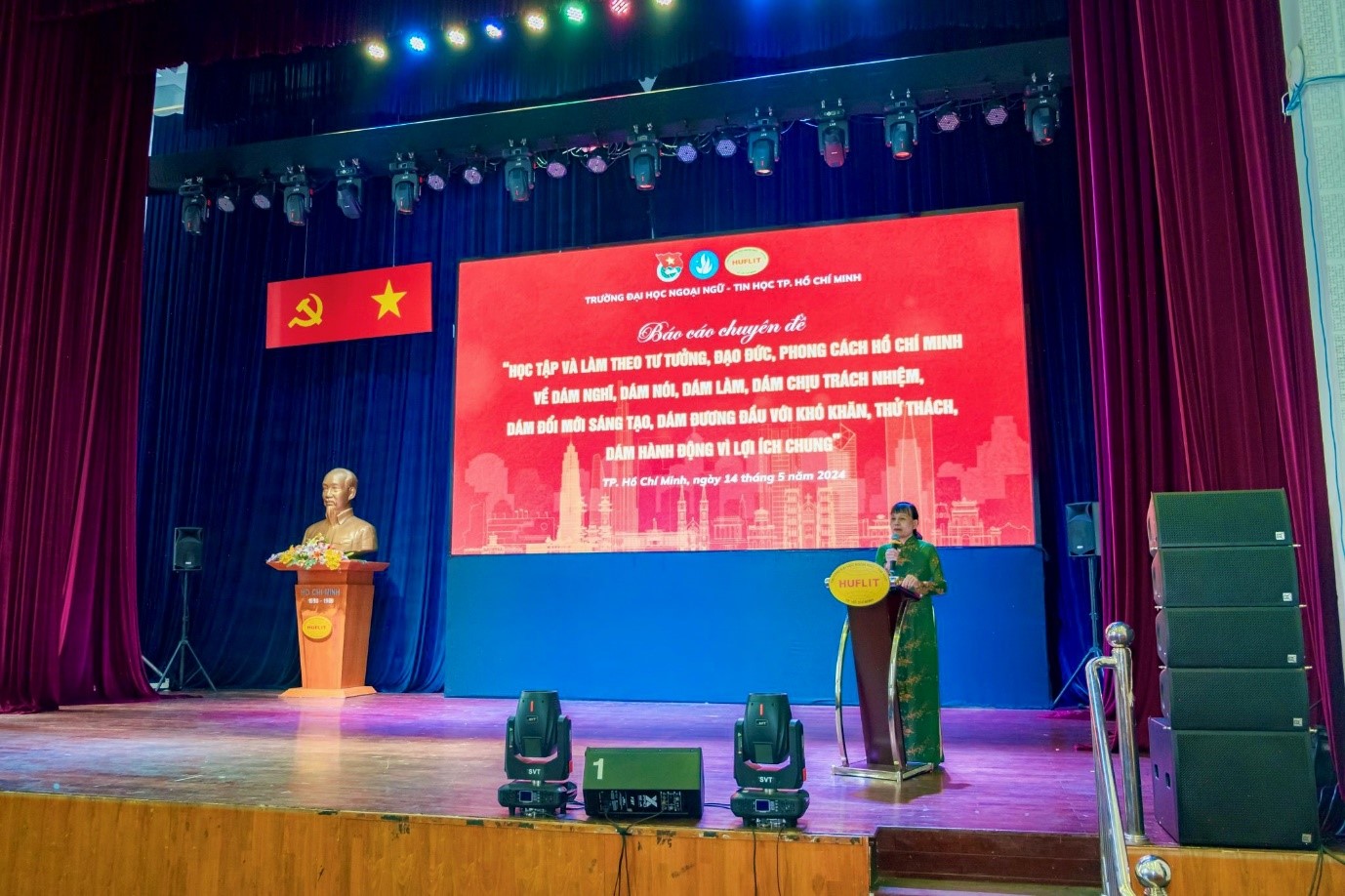 Tuần lễ “Thanh niên HUFLIT học tập và làm theo lời Bác” năm 2024