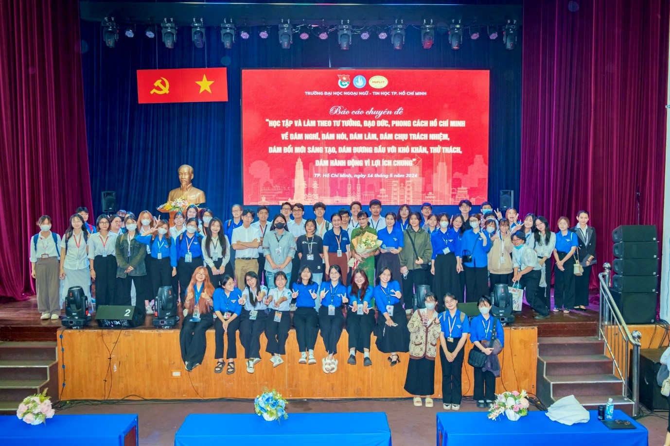 Tuần lễ “Thanh niên HUFLIT học tập và làm theo lời Bác” năm 2024