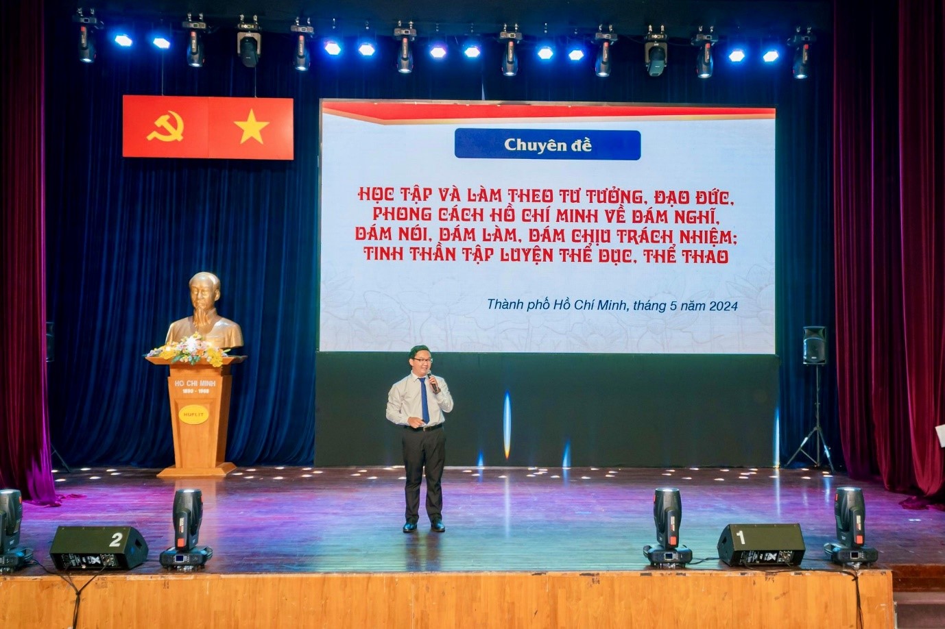 Tuần lễ “Thanh niên HUFLIT học tập và làm theo lời Bác” năm 2024