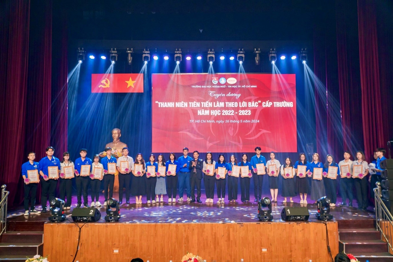 Tuần lễ “Thanh niên HUFLIT học tập và làm theo lời Bác” năm 2024