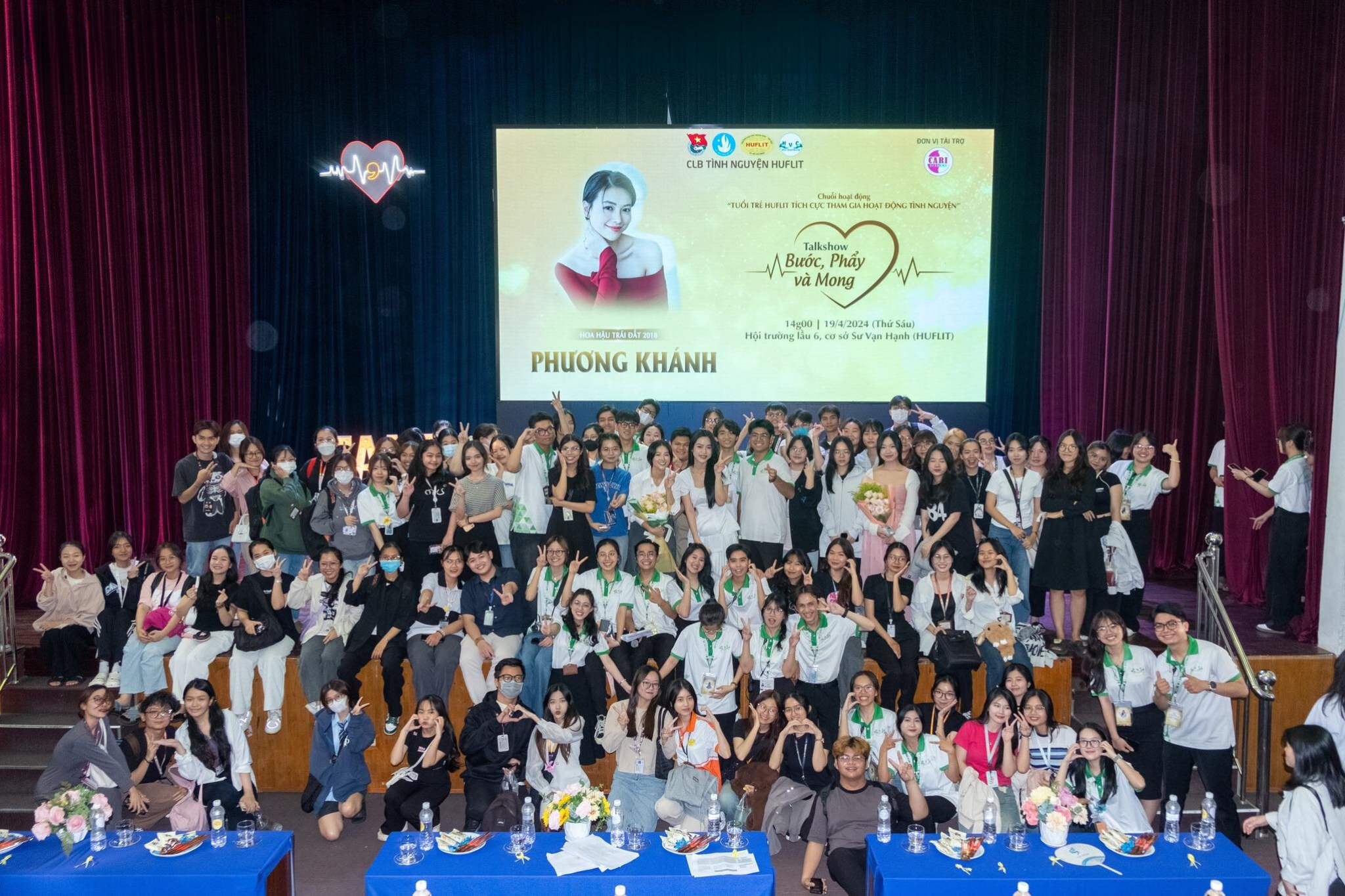 Chuỗi hoạt động “Tuổi trẻ HUFLIT tích cực tham gia hoạt động tình nguyện” năm 2024