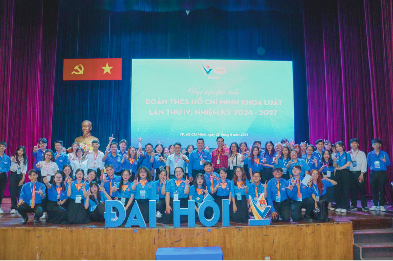 Đại hội Đại biểu Đoàn TNCS Hồ Chí Minh trường Đại học Ngoại ngữ - Tin học TP. Hồ Chí Minh lần thứ XII, nhiệm kỳ 2024 - 2027