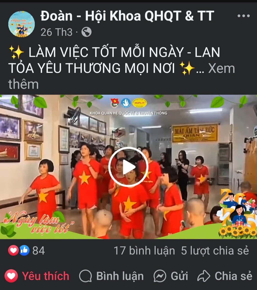 Tháng Thanh niên 2025 – Tuổi trẻ HUFLIT tự hào, vững tin theo Đảng