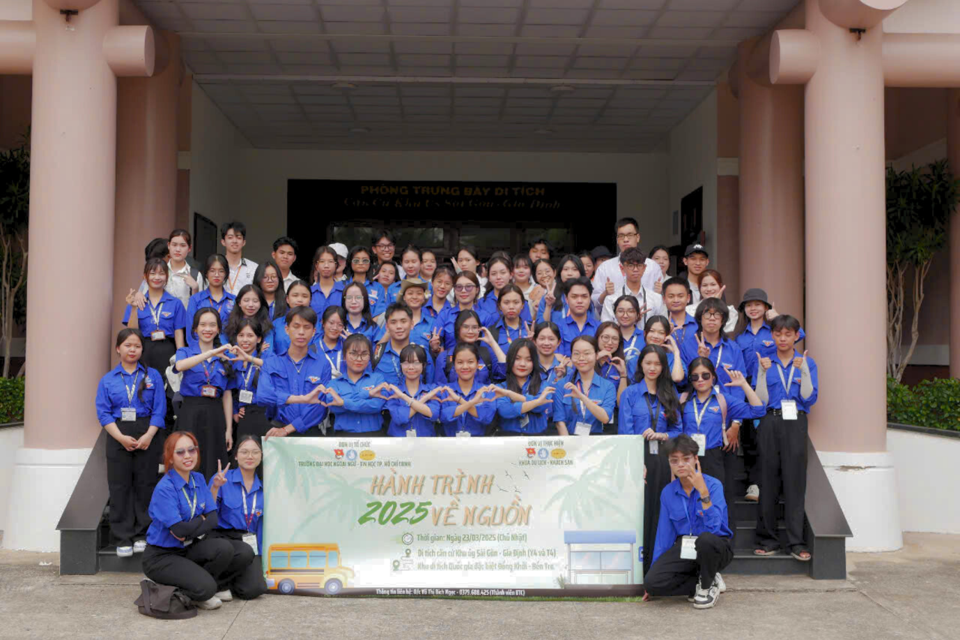 Tháng Thanh niên 2025 – Tuổi trẻ HUFLIT tự hào, vững tin theo Đảng