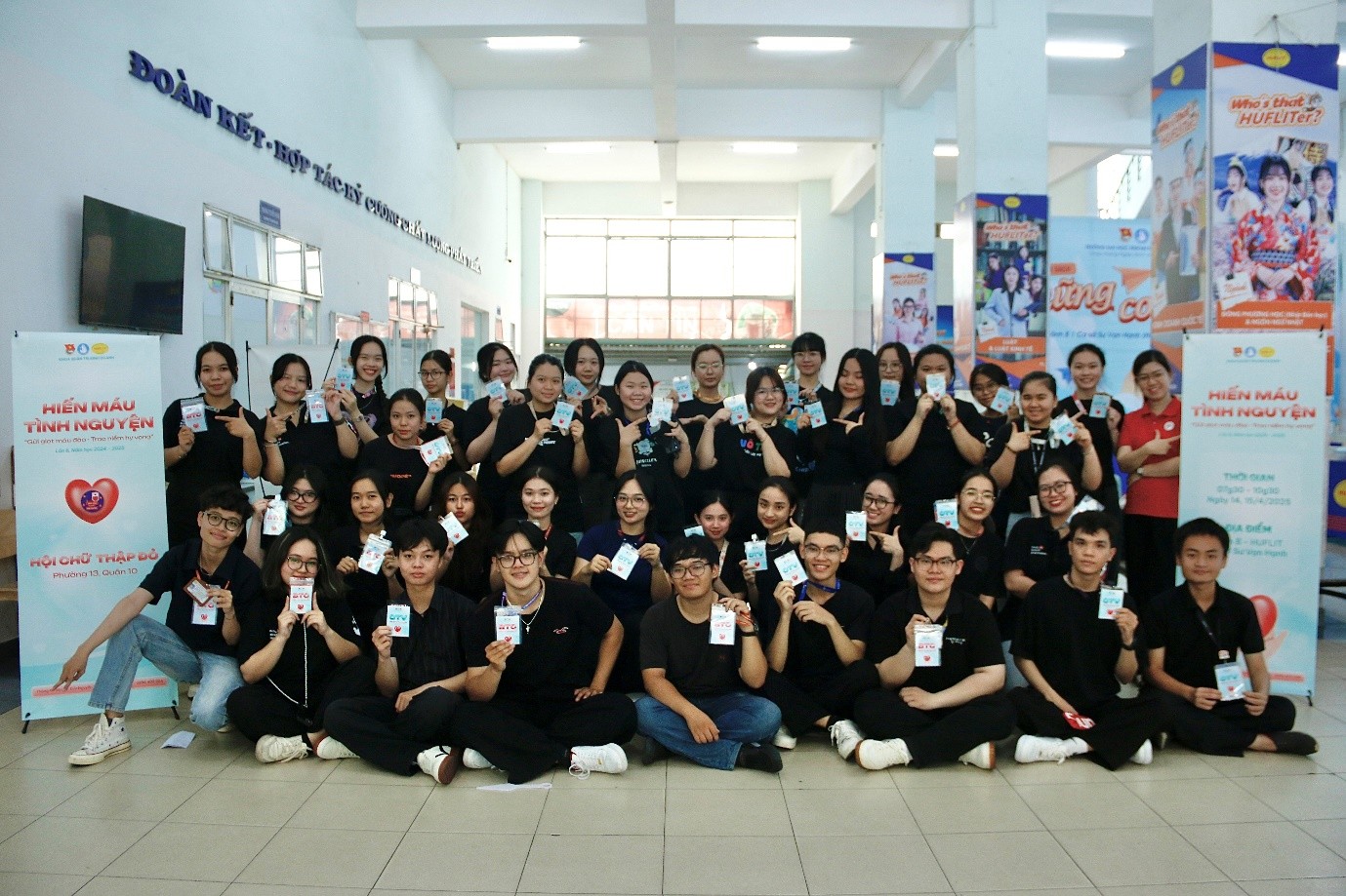 Hiến máu tình nguyện, năm học 2024 - 2025: “Gửi giọt máu đào - Trao niềm hy vọng”