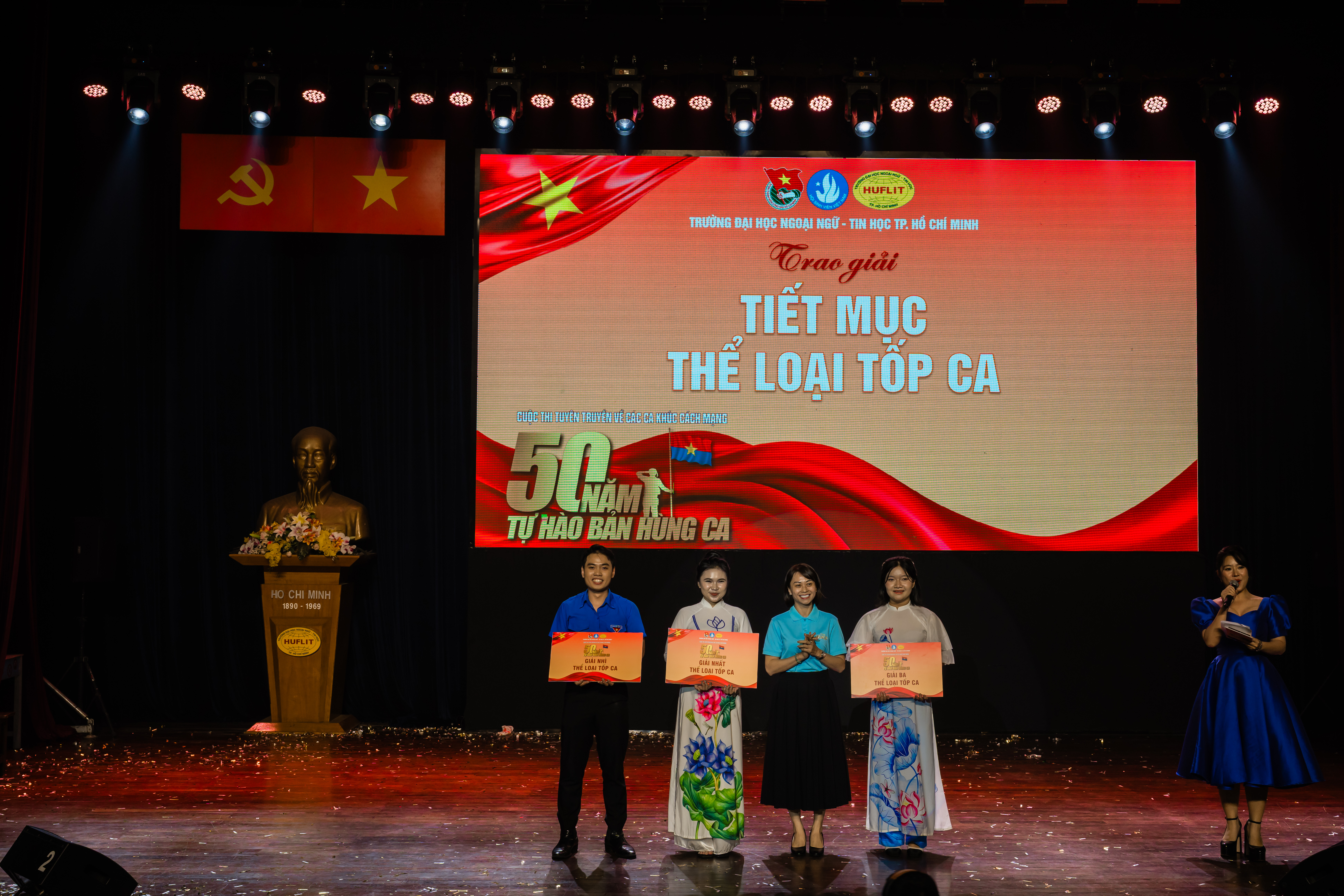 Cuộc thi tuyên truyền các ca khúc cách mạng “50 năm tự hào bản hùng ca”