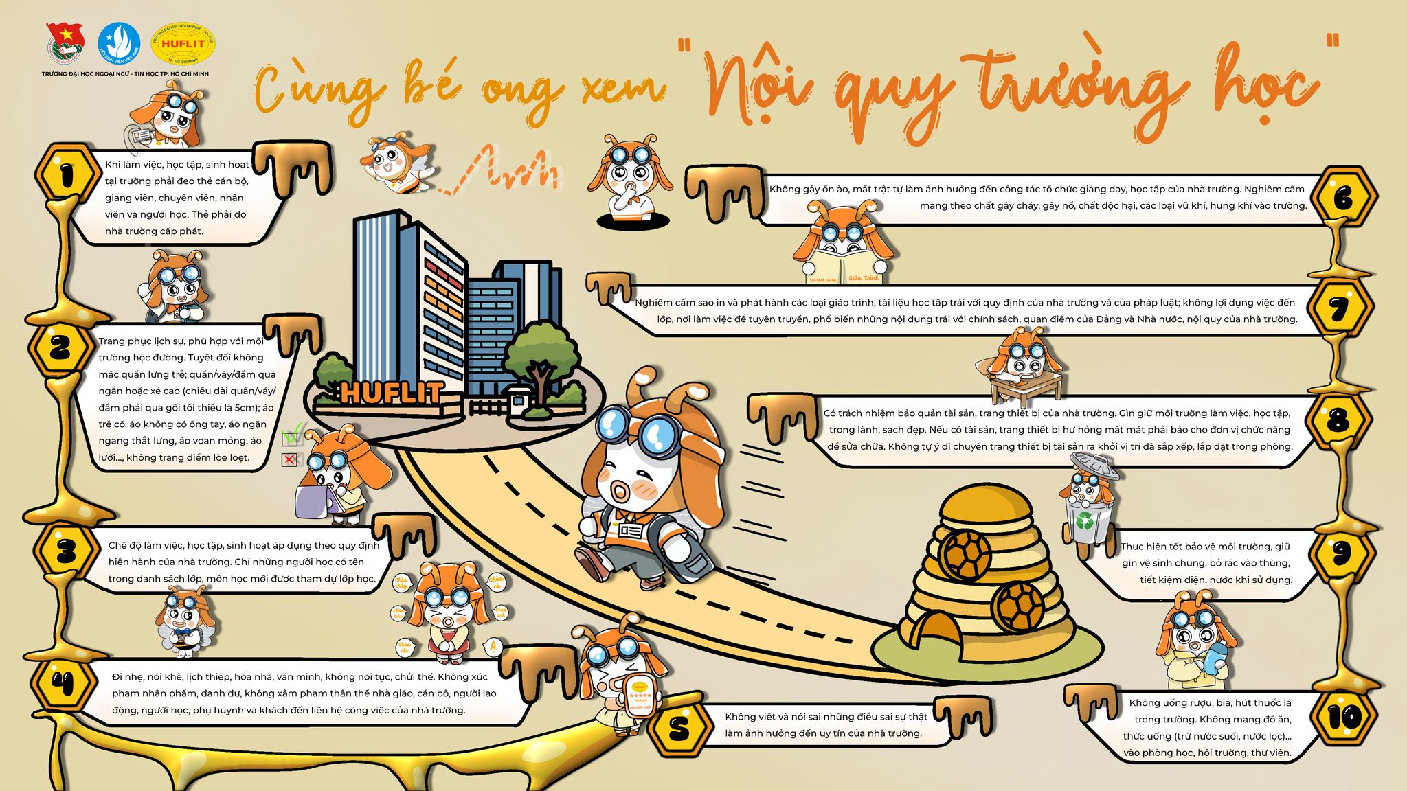Tuần lễ thanh niên HUFLIT học tập và làm theo lời Bác năm 2025