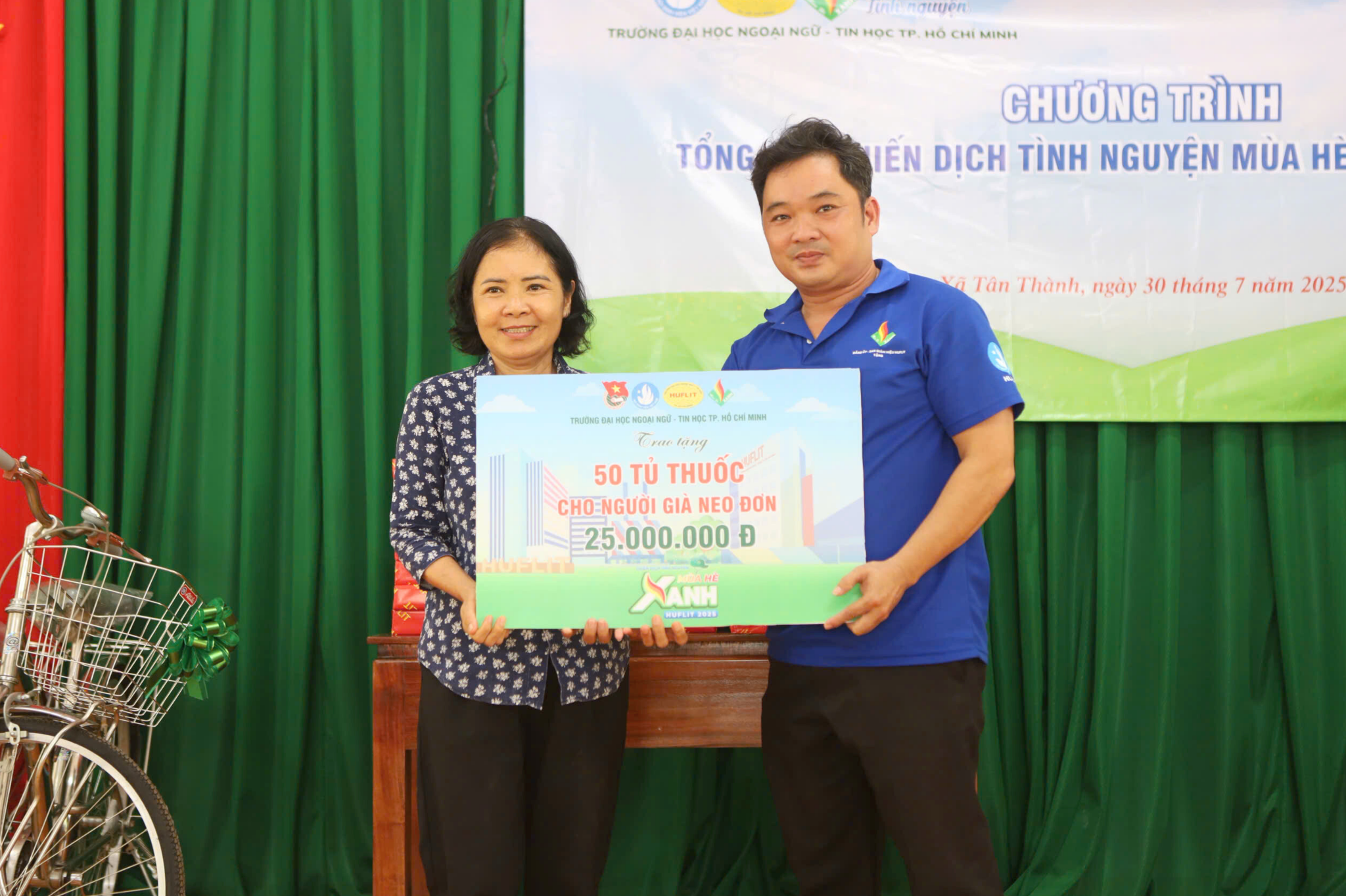 Chiến dịch Tình nguyện Mùa hè xanh HUFLIT năm 2025