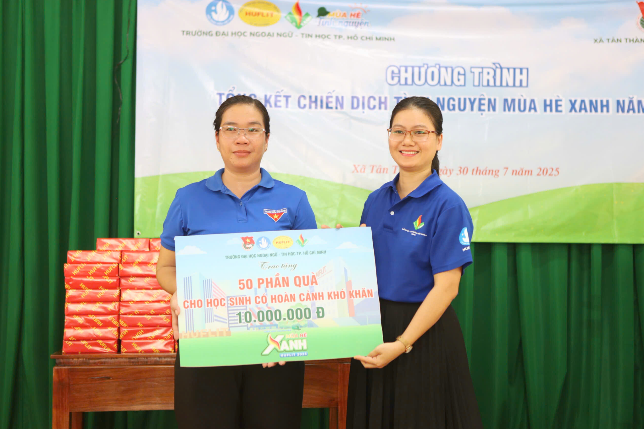 Chiến dịch Tình nguyện Mùa hè xanh HUFLIT năm 2025