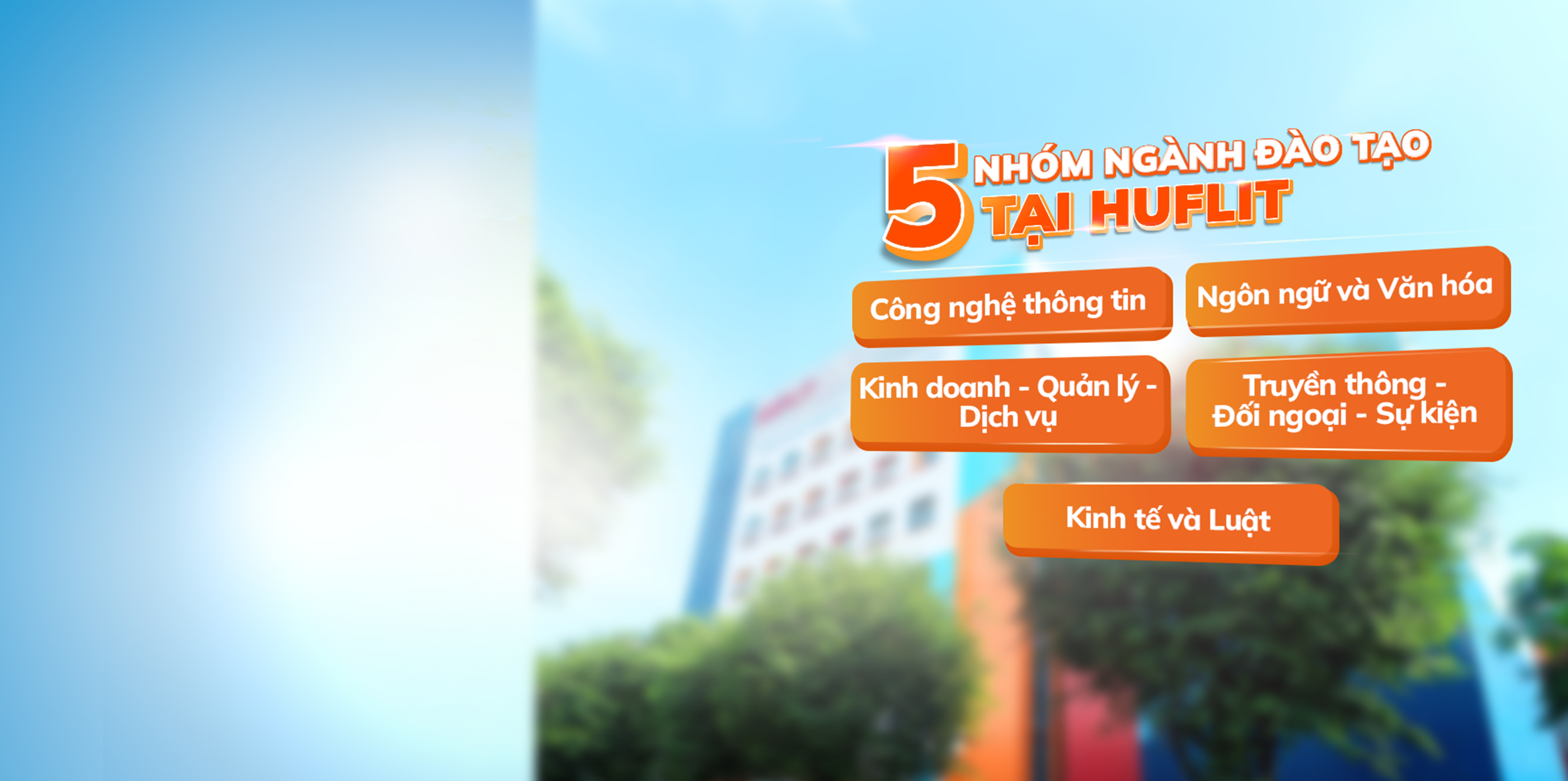 Cover Web Tuyển sinh - 5 ngành mới