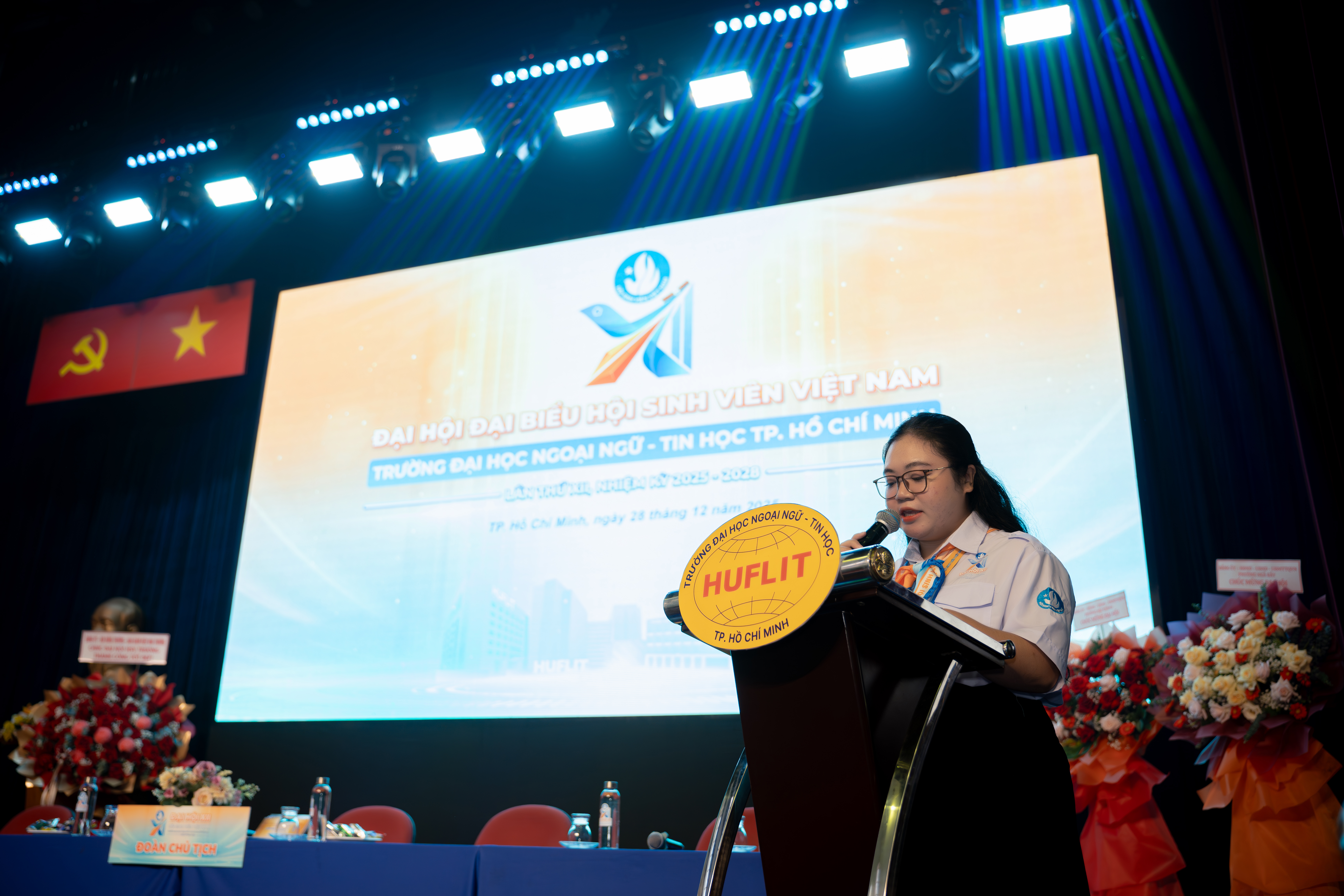 Đại hội đại biểu Hội Sinh viên Việt Nam Trường Đại học Ngoại ngữ – Tin học TP. Hồ Chí Minh lần thứ XII, nhiệm kỳ 2025 – 2028