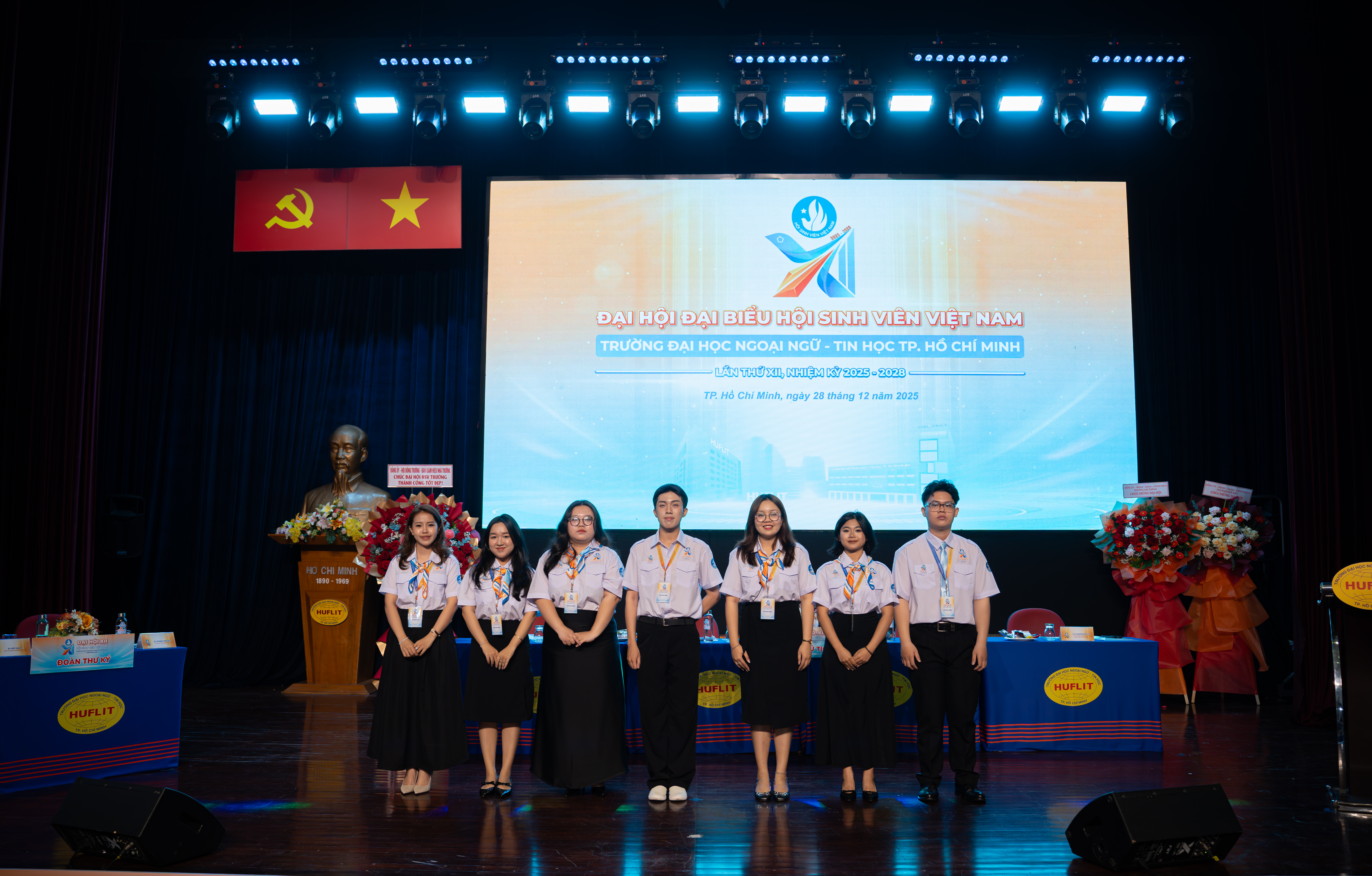 Đại hội đại biểu Hội Sinh viên Việt Nam Trường Đại học Ngoại ngữ – Tin học TP. Hồ Chí Minh lần thứ XII, nhiệm kỳ 2025 – 2028