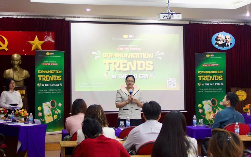 HUFLIT thường xuyên tổ chức nhiều cuộc thi học thuật và workshop
