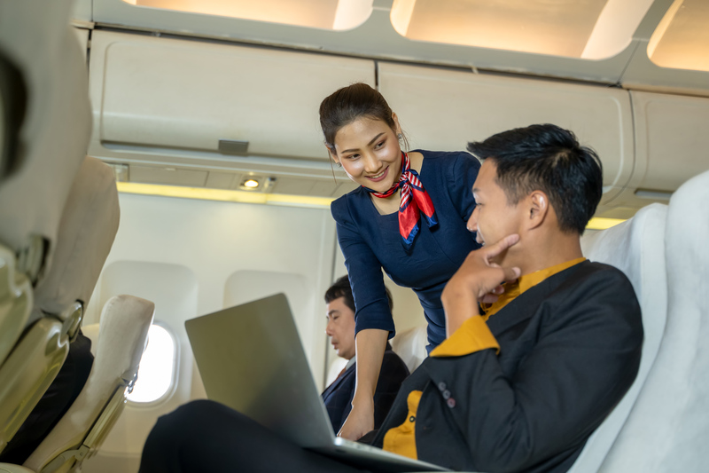 Tiếp viên hàng không có mức thu nhập khá hấp dẫn