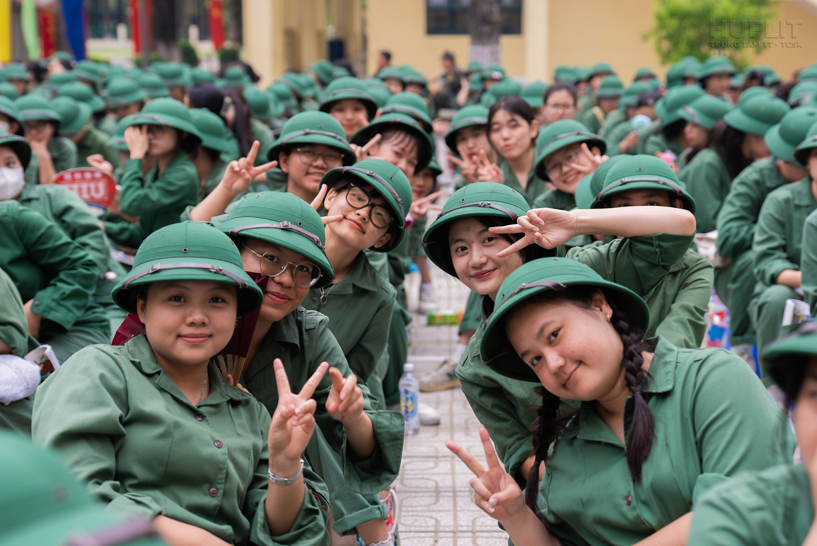 Quân sự là kỳ học giúp sinh viên có nhiều kỷ niệm